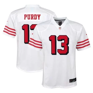 Premium Brock Purdy San Francisco 49ers Nike Youth Alternate Player Game Jersey - White