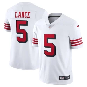 Premium Trey Lance San Francisco 49ers Nike Alternate 2 Vapor Limited Jersey - White
