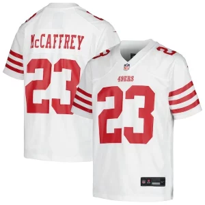 Impressive Christian McCaffrey San Francisco 49ers Nike Youth Game Jersey - White