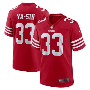 Delightful Rock Ya-Sin San Francisco 49ers Nike Team Game Jersey - Scarlet