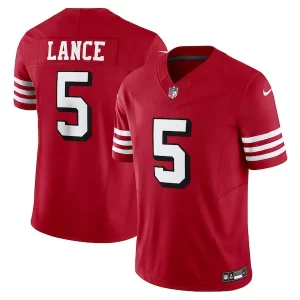 Premium Trey Lance San Francisco 49ers Nike Vapor F.U.S.E. Limited Jersey - Scarlet