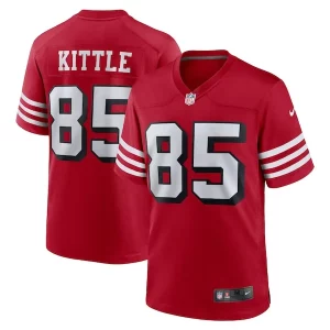 High - quality George Kittle San Francisco 49ers Nike Alternate Game Player Jersey - Scarlet