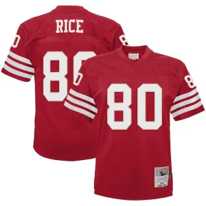 Amazing Jerry Rice San Francisco 49ers Toddler 1990 Retired Legacy Jersey - Scarlet