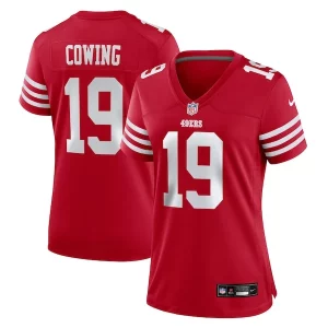 Outstanding Jacob Cowing San Francisco 49ers Nike Women's Game Jersey - Scarlet