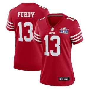 Delightful Brock Purdy San Francisco 49ers Nike Women's Super Bowl LVIII Game Jersey - Scarlet