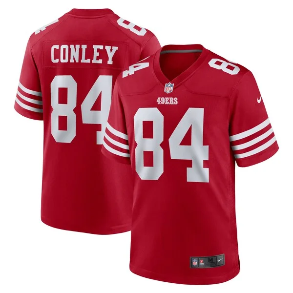 Superb Chris Conley San Francisco 49ers Nike Game Jersey - Scarlet