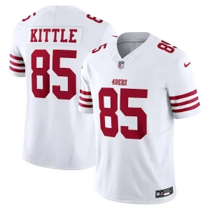 Finest George Kittle San Francisco 49ers Nike Vapor F.U.S.E. Limited Jersey - White