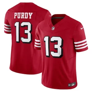 High - quality Brock Purdy San Francisco 49ers Nike Vapor F.U.S.E. Limited Jersey - Scarlet
