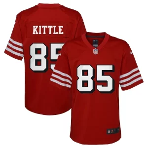High - quality George Kittle San Francisco 49ers Nike Youth Game Jersey - Scarlet