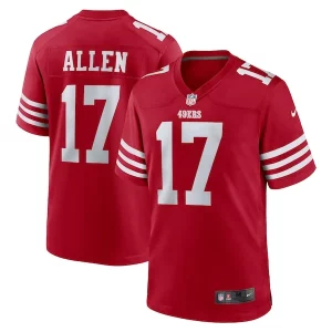 High - quality Brandon Allen San Francisco 49ers Nike Game Jersey - Scarlet
