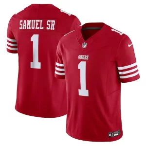 Premium Deebo Samuel Sr San Francisco 49ers Nike Vapor F.U.S.E. Limited Jersey - Scarlet