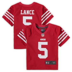 Superb Trey Lance San Francisco 49ers Nike Toddler Game Jersey - Scarlet