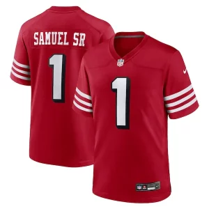Finest Deebo Samuel Sr San Francisco 49ers Nike Alternate Game Jersey - Scarlet