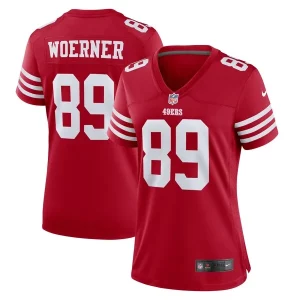 Exceptional Charlie Woerner San Francisco 49ers Nike Women's Game Jersey - Scarlet
