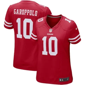 Delightful Jimmy Garoppolo San Francisco 49ers Nike Women's Game Player Jersey - Scarlet