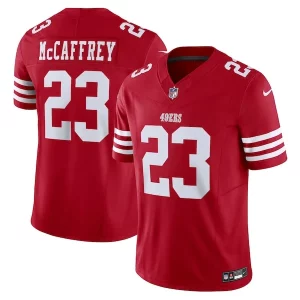 Amazing Christian McCaffrey San Francisco 49ers Nike Vapor F.U.S.E. Limited Jersey - Scarlet