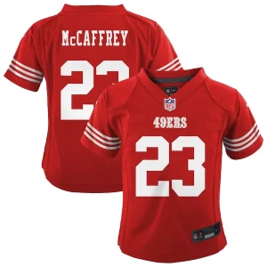 Delightful Christian McCaffrey San Francisco 49ers Nike Toddler Game Jersey - Scarlet