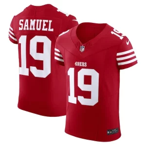 Amazing Deebo Samuel San Francisco 49ers Nike Vapor F.U.S.E. Elite Jersey - Scarlet