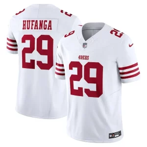 Exceptional Talanoa Hufanga San Francisco 49ers Nike Vapor F.U.S.E. Limited Jersey - White