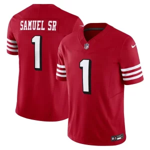 Premium Deebo Samuel Sr San Francisco 49ers Nike Alternate Vapor F.U.S.E. Limited Jersey - Scarlet