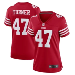 Superb Ezekiel Turner San Francisco 49ers Nike Women's Team Game Jersey - Scarlet