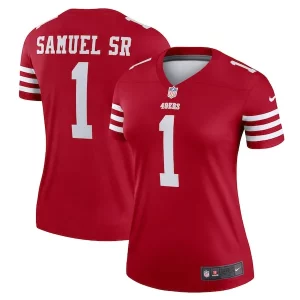 Finest Deebo Samuel Sr San Francisco 49ers Nike Women's Legend Jersey - Scarlet