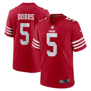Delightful Joshua Dobbs San Francisco 49ers Nike Team Game Jersey - Scarlet