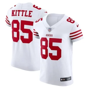 Exceptional George Kittle San Francisco 49ers Nike Vapor Elite Jersey - White