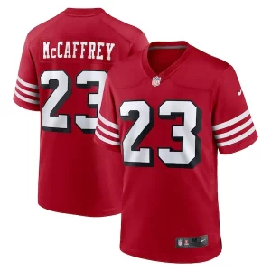 Superb Christian McCaffrey San Francisco 49ers Nike Alternate Game Player Jersey - Scarlet