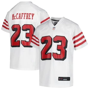 Delightful Christian McCaffrey San Francisco 49ers Nike Youth Game Jersey - White