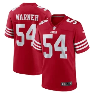 Superb Fred Warner San Francisco 49ers Nike Women's Team Game Player Jersey - Scarlet