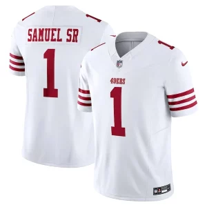 Finest Deebo Samuel Sr San Francisco 49ers Nike Vapor F.U.S.E. Limited Jersey - White