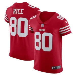Amazing Jerry Rice San Francisco 49ers Nike Vapor Elite Retired Player Jersey - Scarlet