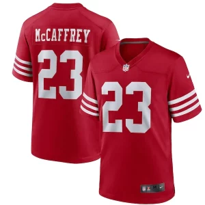 Amazing Christian McCaffrey San Francisco 49ers Nike Youth Game Jersey - Scarlet