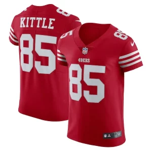 Finest George Kittle San Francisco 49ers Nike Vapor Elite Jersey - Scarlet