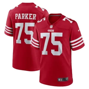 Amazing Brandon Parker San Francisco 49ers Nike Team Game Jersey - Scarlet