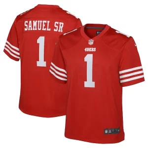 Fantastic Deebo Samuel Sr San Francisco 49ers Nike Youth Game Player Jersey - Scarlet