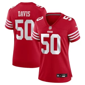 Superb Khalil Davis San Francisco 49ers Nike Women's Team Game Jersey - Scarlet