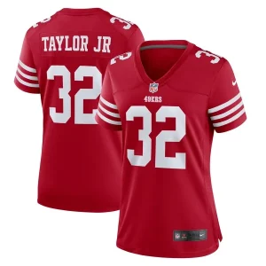 Impressive Patrick Taylor Jr. San Francisco 49ers Nike Women's Team Game Jersey - Scarlet