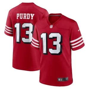Impressive Brock Purdy San Francisco 49ers Nike Alternate Game Player Jersey - Scarlet