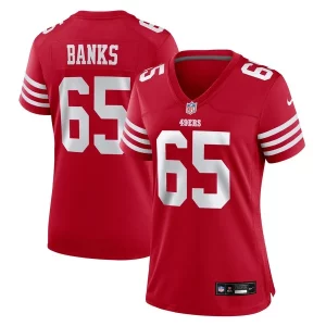 Superb Aaron Banks San Francisco 49ers Nike Women's Game Jersey - Scarlet