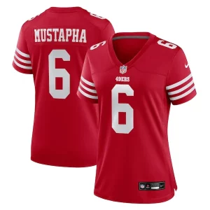 Outstanding Malik Mustapha San Francisco 49ers Nike Women's Game Jersey - Scarlet