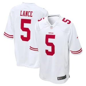 Delightful Trey Lance San Francisco 49ers Nike Game Jersey - White