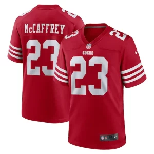 Amazing Christian McCaffrey San Francisco 49ers Nike Game Player Jersey - Scarlet