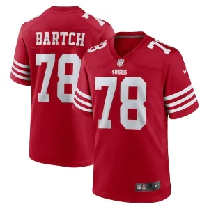 Premium Ben Bartch San Francisco 49ers Nike Game Jersey - Scarlet