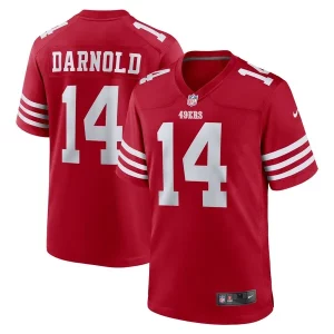 Outstanding Sam Darnold San Francisco 49ers Nike Game Player Jersey - Scarlet