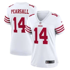 Impressive Ricky Pearsall San Francisco 49ers Nike Women's White Game Jersey - White
