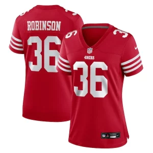 Outstanding Curtis Robinson San Francisco 49ers Nike Women's Game Jersey - Scarlet