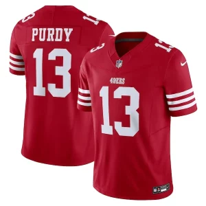Outstanding Brock Purdy San Francisco 49ers Nike Vapor F.U.S.E. Limited Jersey - Scarlet
