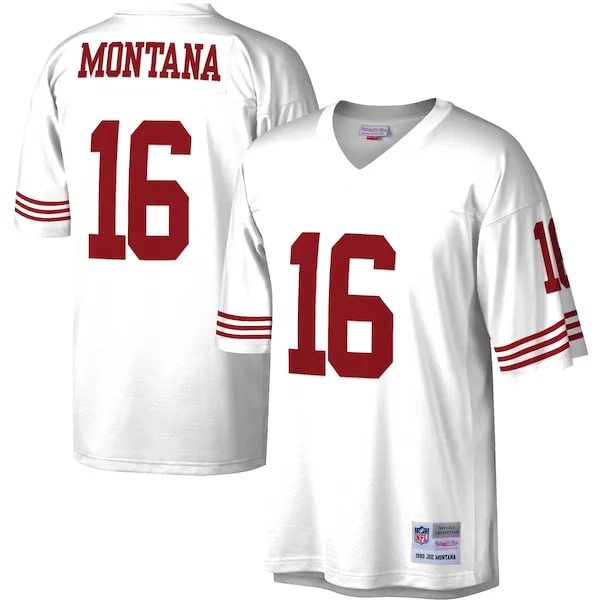 Finest Joe Montana San Francisco 49ers Legacy Replica Jersey - White